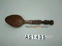 藏品(木雕人像勺子)的圖片